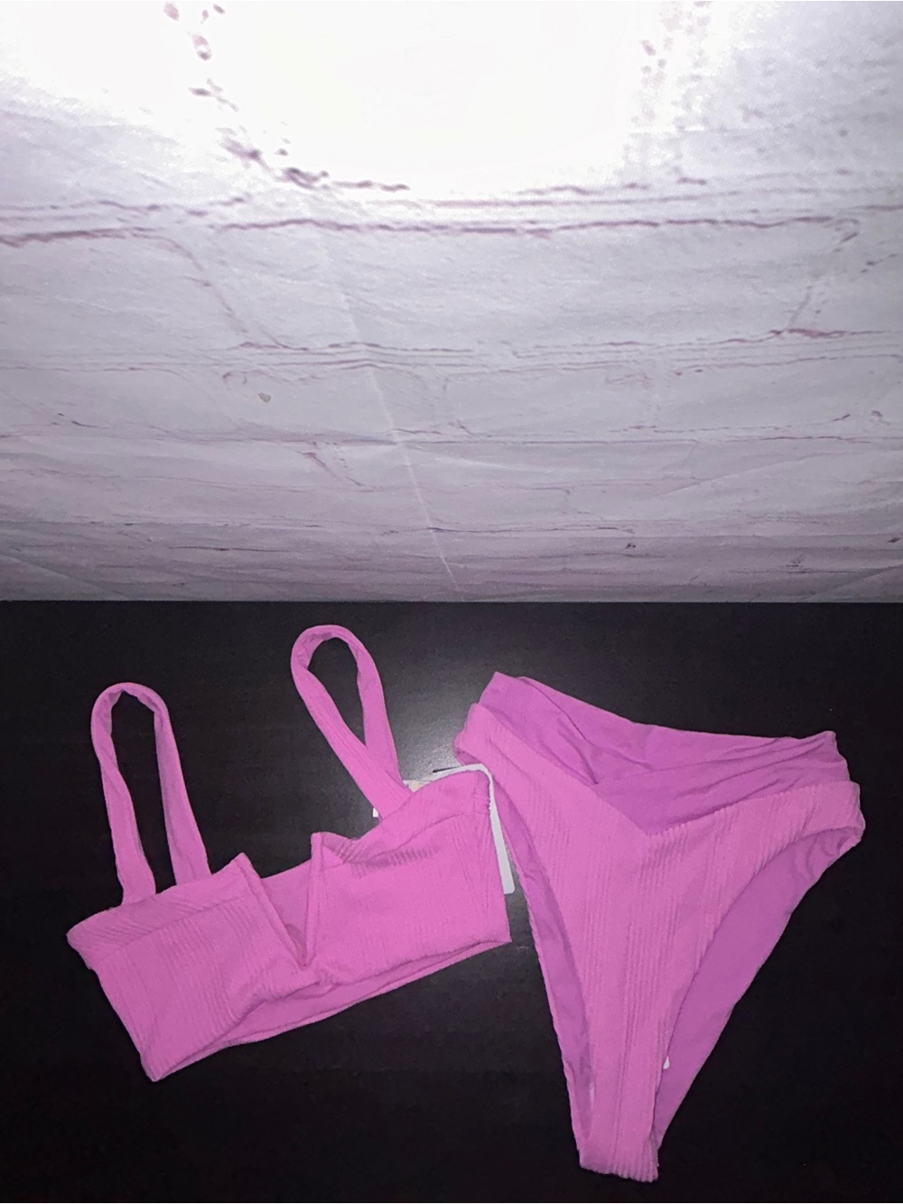 l*space Lee Lee top size XS Bitsy cut bottom size S NWT